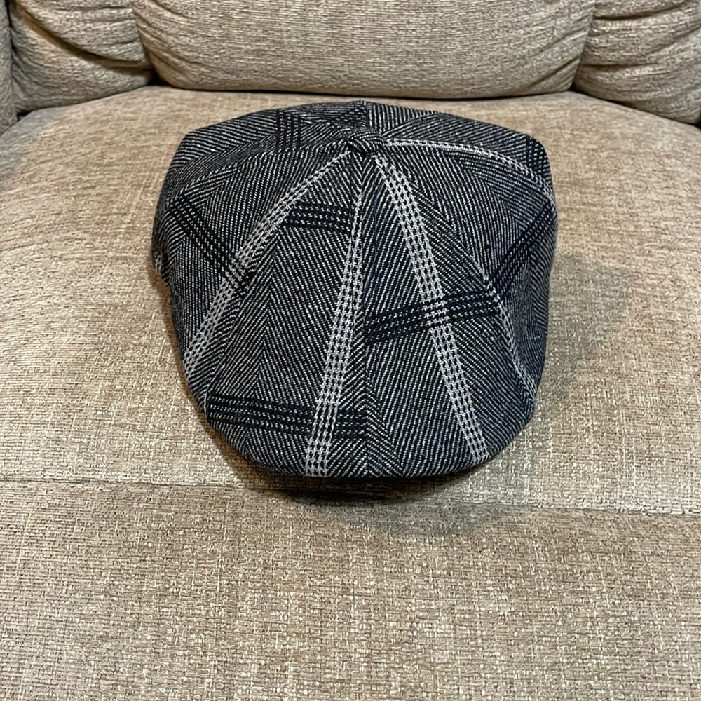 Boston Scally Eight Panel “Black Rose” Cap